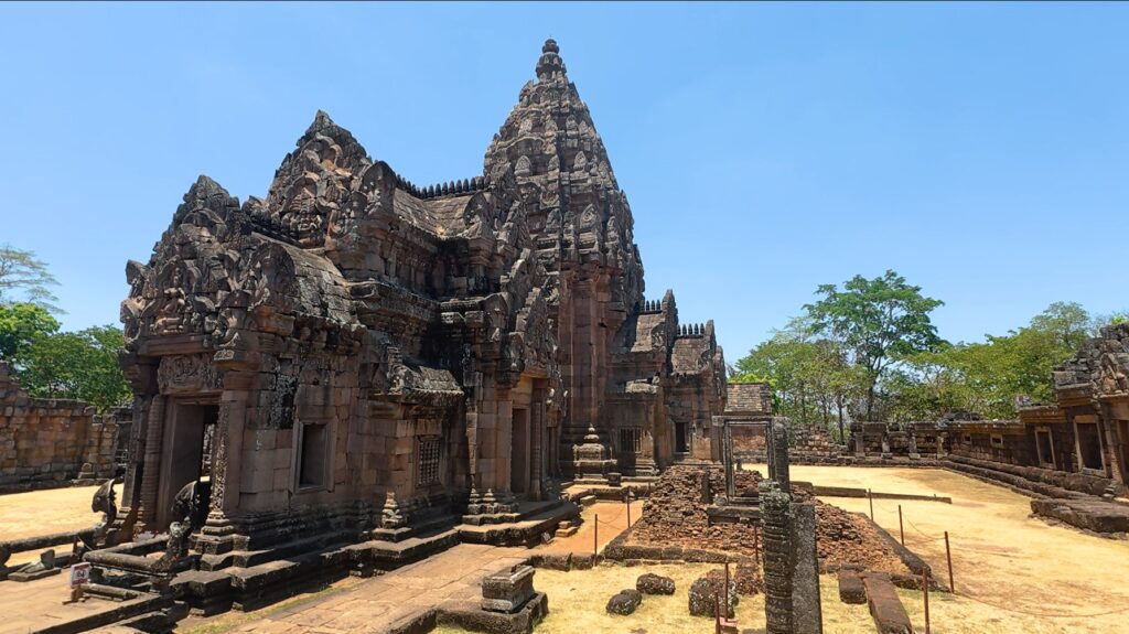 Phanom Rung Historical Park main sanctuary in Buriram, Thailand
