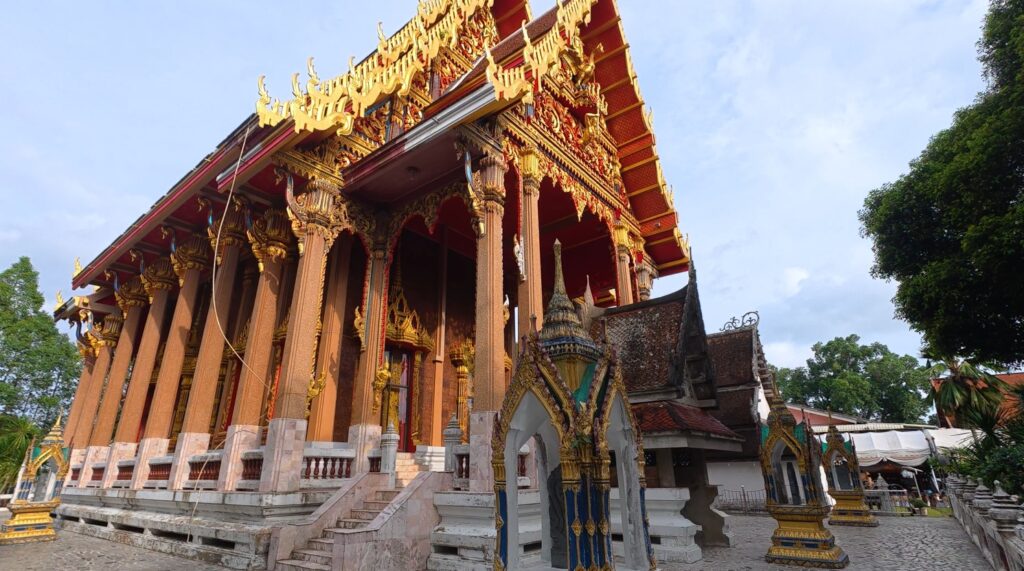 New Ubosot at Wat Tapon Yai in Chanthaburi