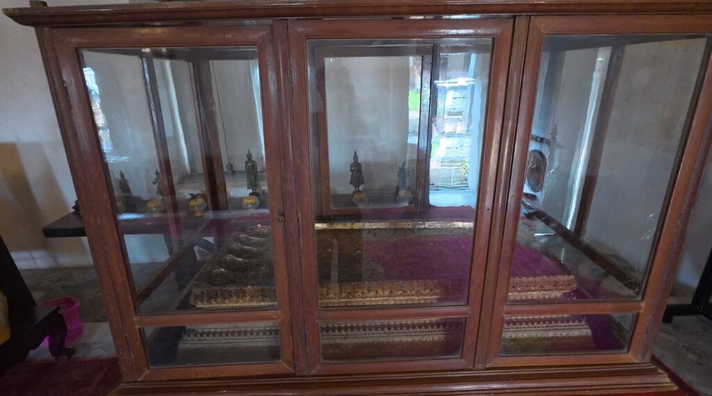 Sacred Buddha's Footprint at Wat Tapon Yai