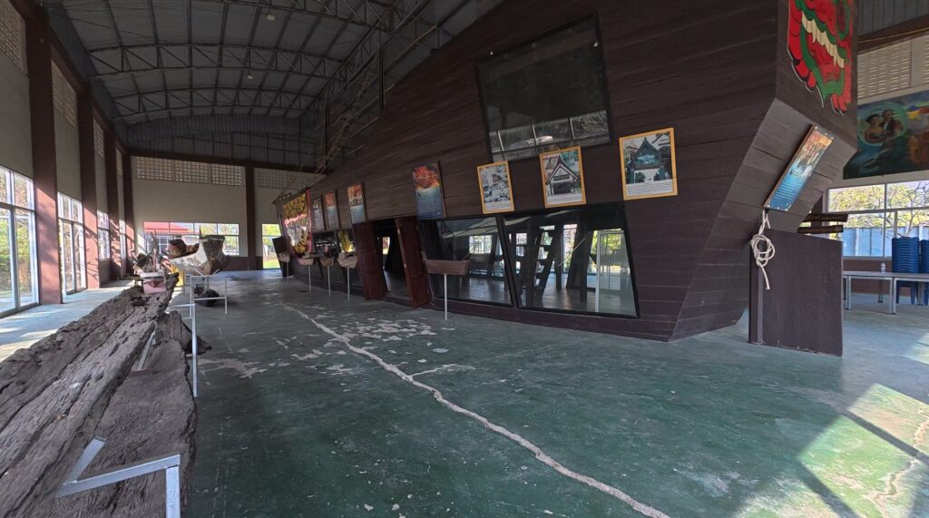Historic shipyard museum at the King Taksin memorial site in Chanthaburi