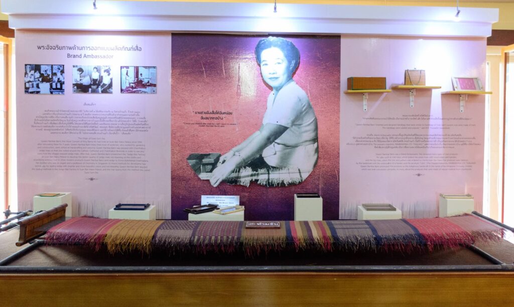 Personal belongings of Queen Rambai Barni displayed at Suan Ban Kaew Palace Museum