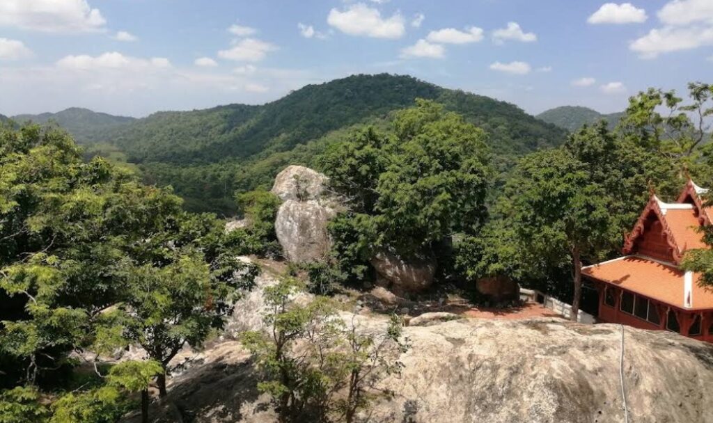 Mountain temple complex of Wat Phra Phutthachai
