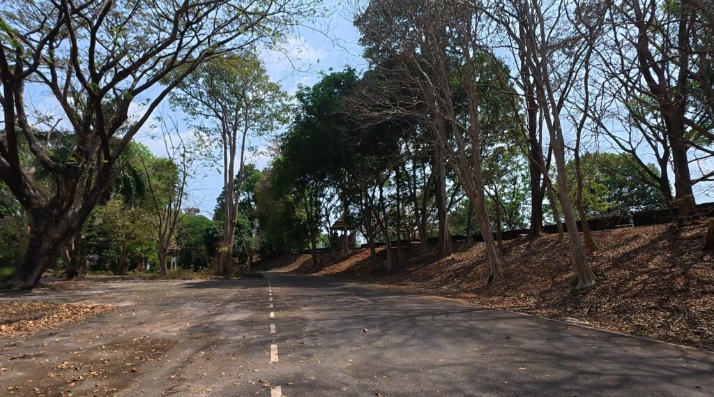 Historic road within Khai Noen Wong Fortress