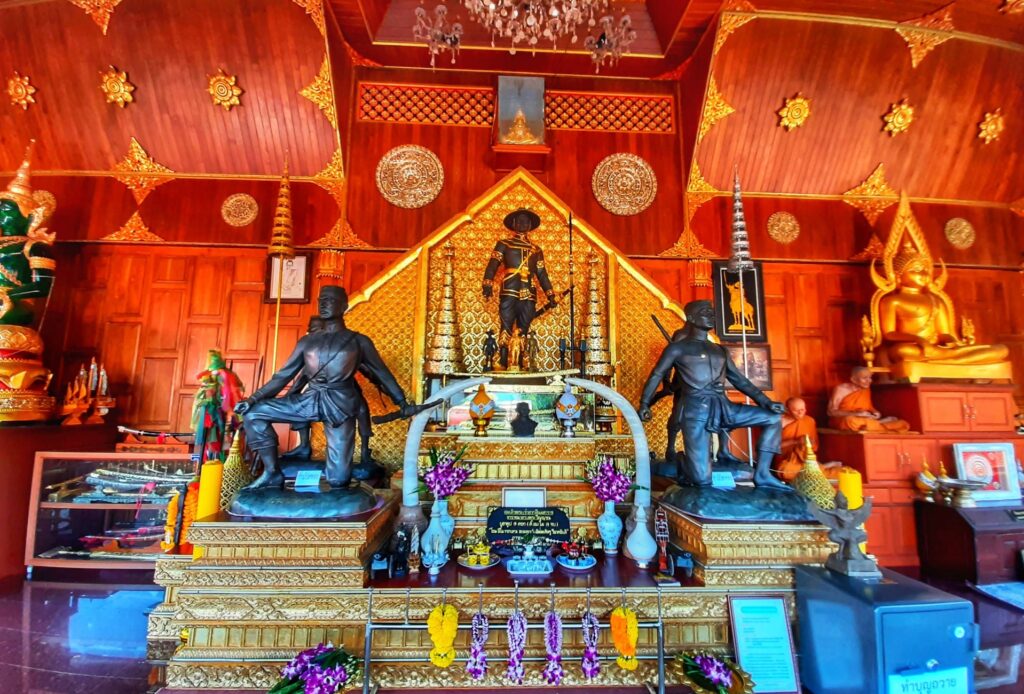 King Taksin the Great monument at the historic shipyard in Chanthaburi