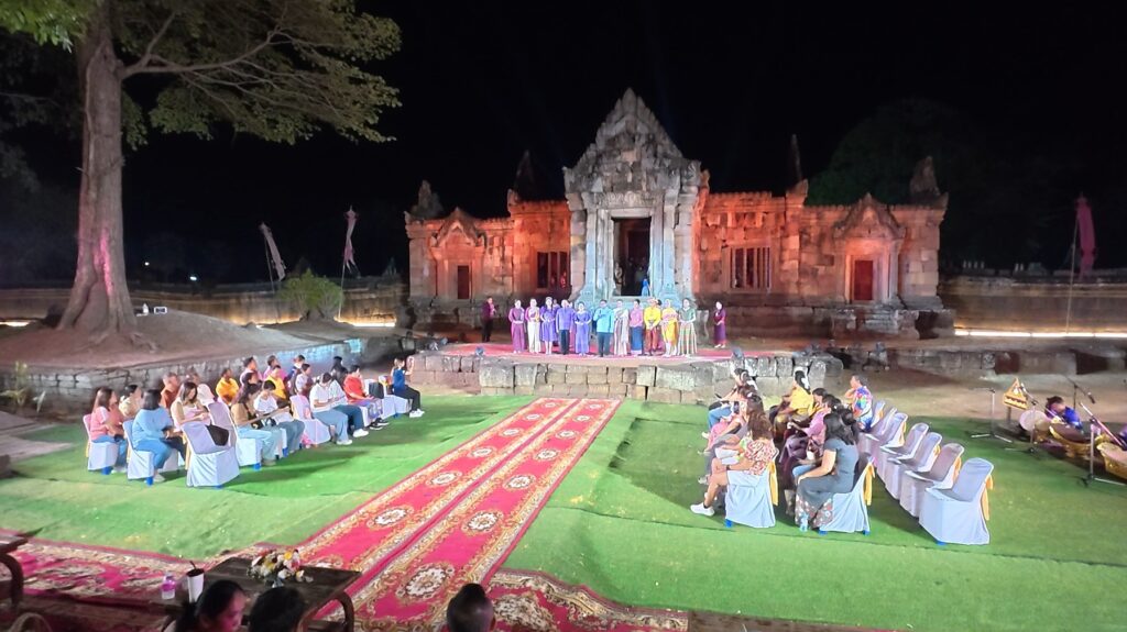 Muang Tam Night Festival at Prasat Muang Tam in Buriram