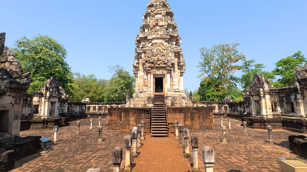 Sadok Kok Thom central sanctuary in Sa Kaeo, Thailand