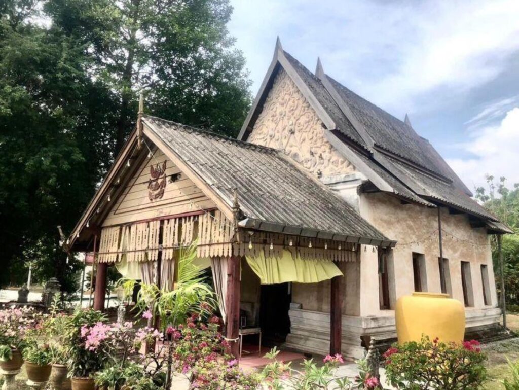 Before restore of the ancient ubosot at Wat Khot Thimtharam