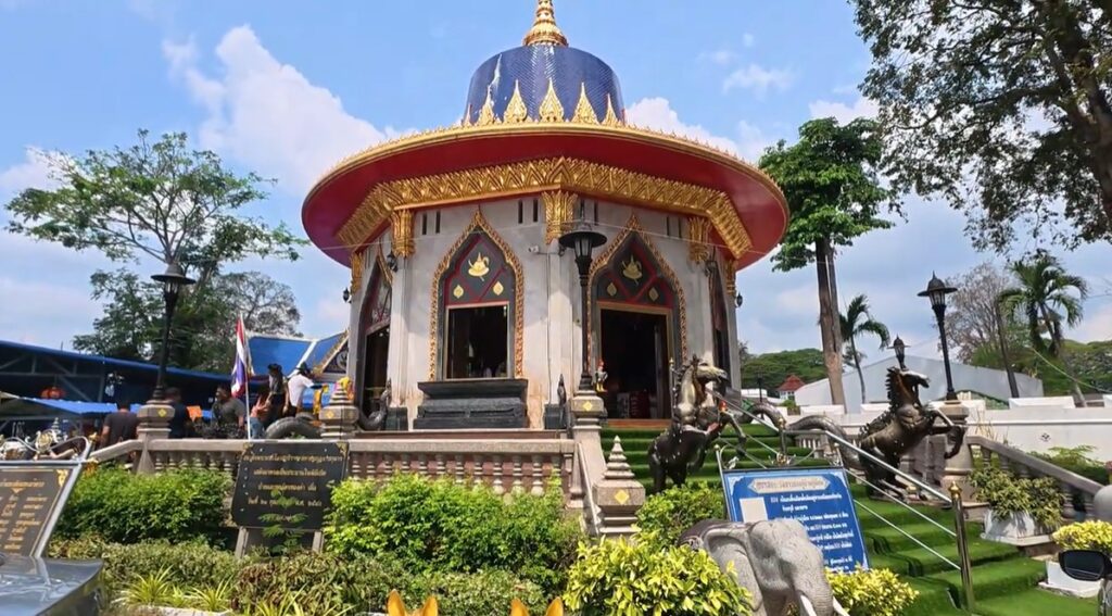 King Taksin Shrine in Chanthaburi, Thailand