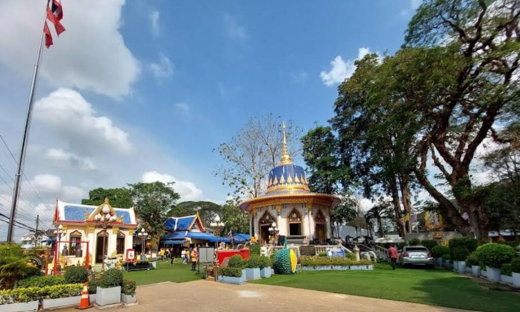 King Taksin Shrine in Chanthaburi city, Thailand