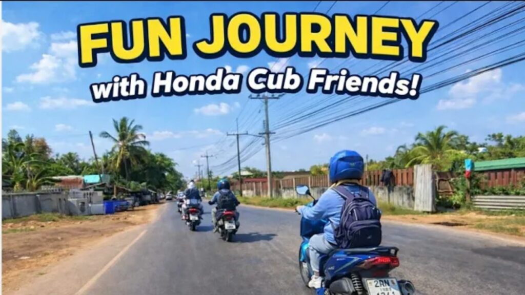 Road to Prasat Muang Tam in Buriram, Thailand