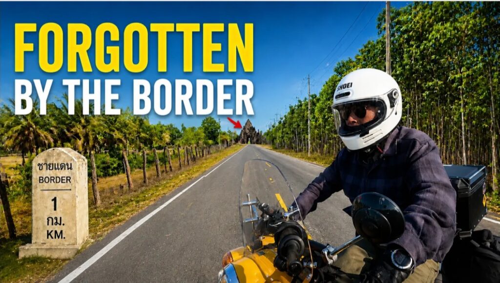 Border road ride to Prasat Sadok Kok Thom in Sa Kaeo, Thailand