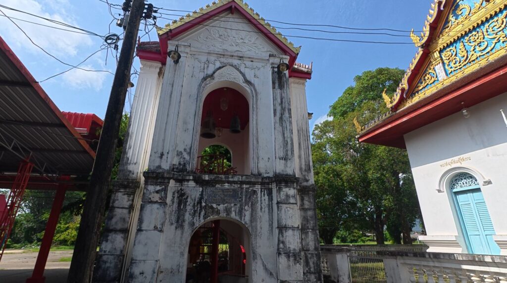 Historic bell tower at Wat Yai Phliu
