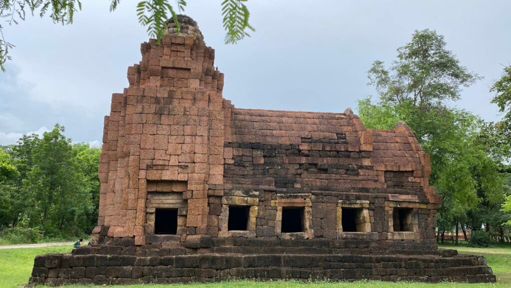 Prasat Ban Bu ancient Khmer rest house near Prasat Muang Tam