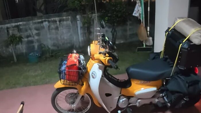 12-Day Honda Cub Journey ending safely at home