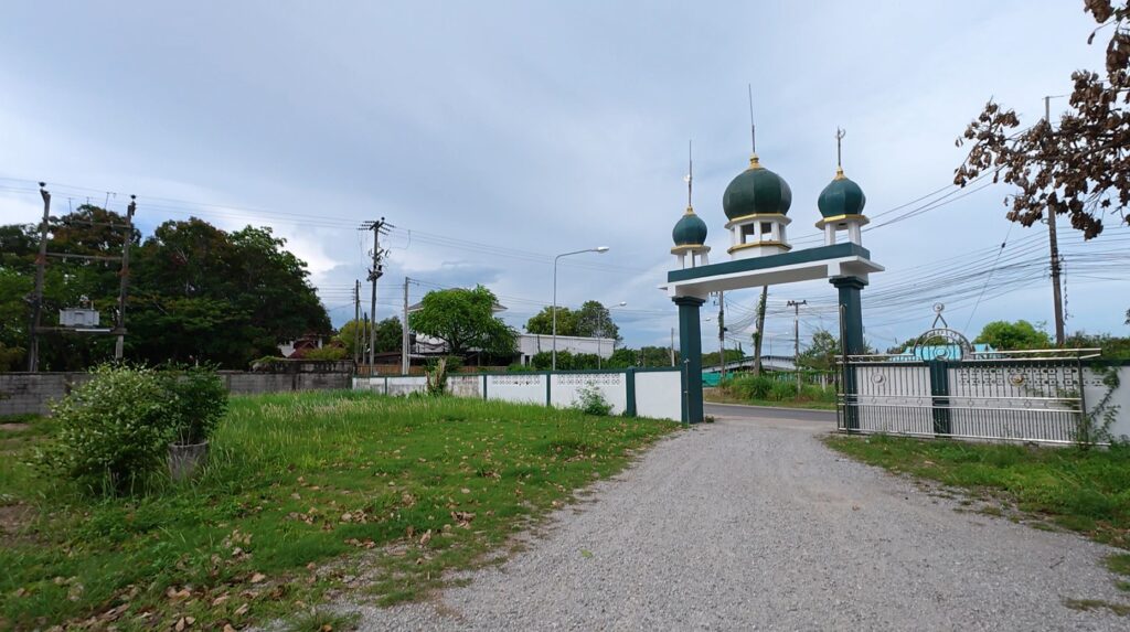 Muslim cemetery grounds in Rayong