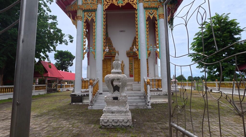 New ubosot at Wat Ratchabanlang Praditthawararam in Rayong