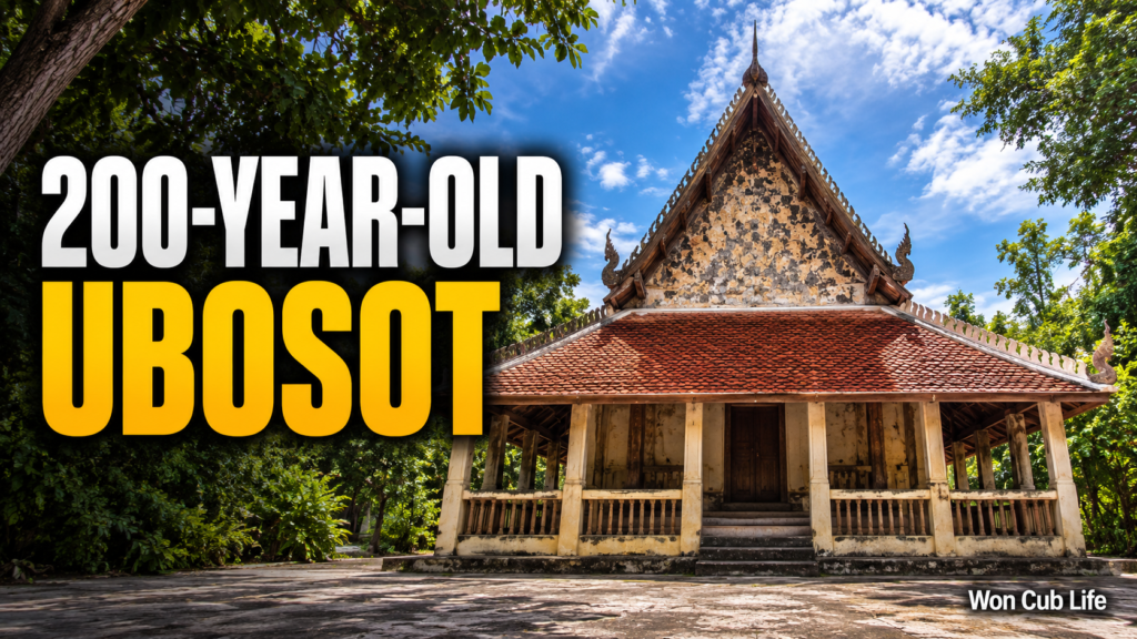 Wat Mai Ket Ngam’s 200-year-old ubosot in Chonburi