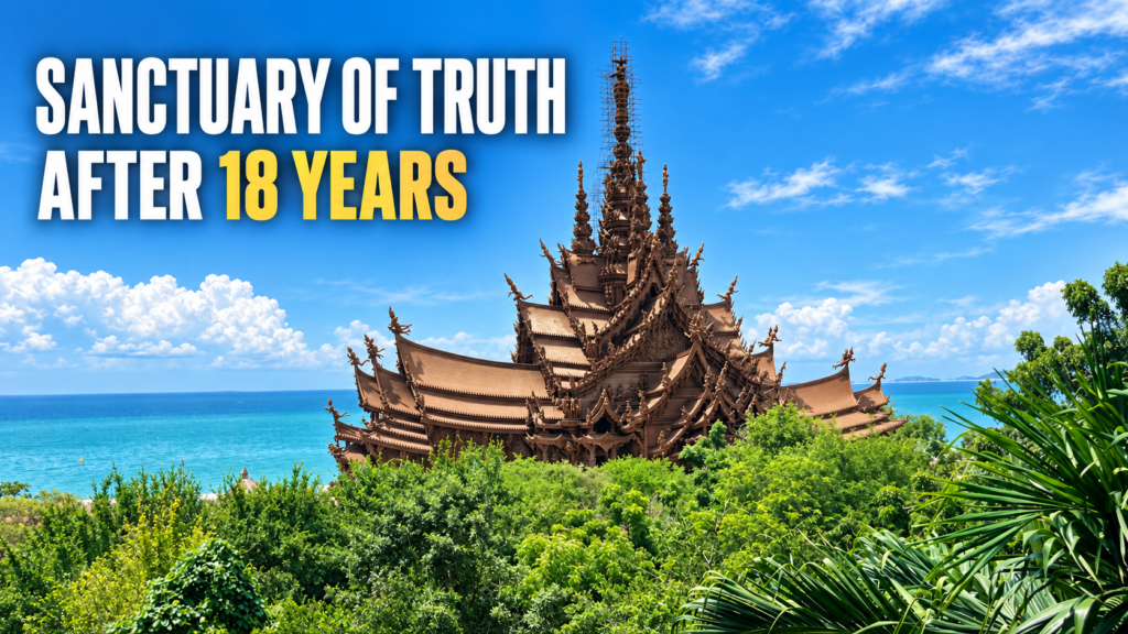 Beyond a Tourist Attraction: Discovering the Sanctuary of Truth After 18 Years in Thailand